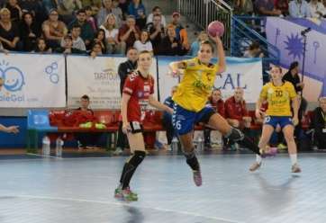 Acción ofensiva del equipo teldense (Foto Acfi Press)