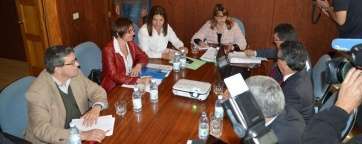 Un momento de la reunión del denominado como G-4 canario (Foto TA)