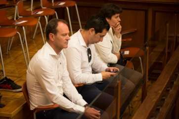 El vicealcalde y concejal de Vías y Obras, Alejandro Ramos, asistió a la sesión plenaria de este jueves en el Cabildo (Foto Acfi Press)