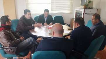 Momento de la reunión (Foto TA)