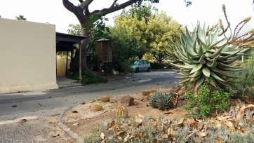 Imagen del vehículo estacionado en el interior del parque urbano de San Juan (Foto TA)