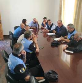 Momento de la reunión (Foto TA)