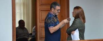 El sindicato culpa a la alcaldesa y al concejal de Recursos Humanos de la situación (Foto TA)