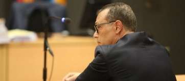 El asesor jurídico Miguel Ángel Martín Zurita durante la declaración de este martes (Foto CanariasAhora-Alejandro Ramos)
