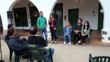 El acto tuvo lugar ayer por la tarde en la Casa de la Juventud (Foto TA)