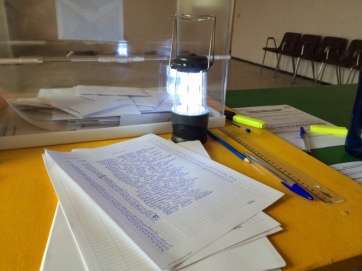 Mesa electoral en las pasadas elecciones generales en Telde (Foto TA)