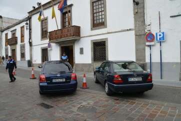 Imagen de archivo de la fachada de la sede principal del Ayuntamiento de Telde (Foto TA)
