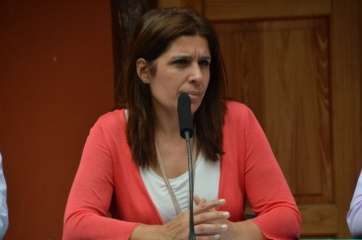 Carmen Hernández, alcaldesa de Telde (Foto TA)