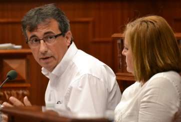 Juan Francisco Artiles, líder de Más por Telde (Foto TA)