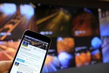 La cuenta de información en un móvil (Foto TA)