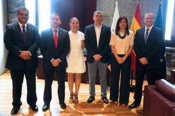 Momento de la reunión del G4 (Foto Acfi Press)