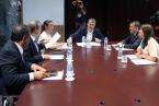 Reunión del G4 con el presidente del Gobierno de Canarias (Foto TA/ Acfi Press)