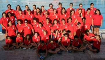 Nadadores del CN Faynagua (Foto TA)