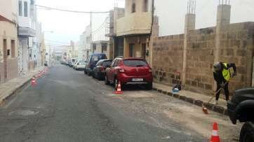 Trabajos en El Goro (Foto TA)