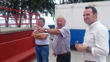 Eloy Santana, en Hoya Aguedita (Foto TA)