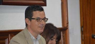 Pablo Rodríguez, hoy en el pleno (Foto TA)