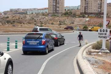 IUC demanda pasos de peatones en algunas vías peligrosas (Foto TA)