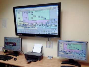 Imagen de archivo del centro de control de Aguas de Telde (Foto TA)