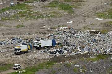 Imagen del vertedero del Salto del Negro (Foto C7/Arcadio Suárez)