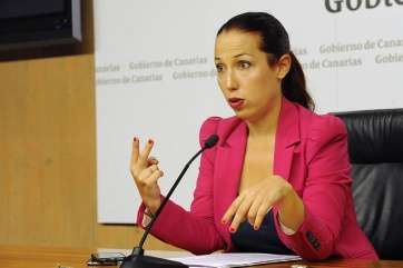 Patricia Hernández, vicepresidenta del Gobierno de Canarias (Foto TA)