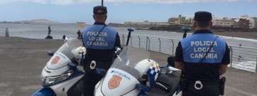 Agentes policiales de Telde (Foto TA)