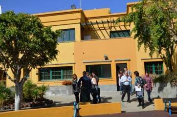 Imagen de las instalaciones de Aldeas Infantiles en Telde (Foto TA)