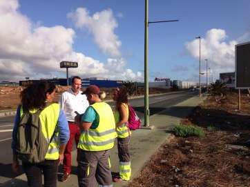 Eloy Santana, en La Mareta (Foto TA)
