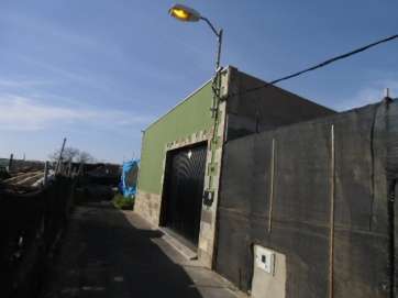 Punto de luz en un barrio de Telde (Foto TA)