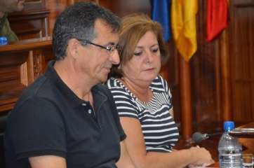 Dos de los cuatro ediles de Más por Telde (Foto TA)