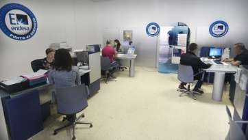 Punto de información de Endesa en Telde (Foto TA)