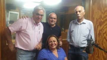 Carmelo Ojeda, Francisco Ramos Camejo, Carlos Javier La-Chica y Mari Carmen Castellano (Foto TA)
