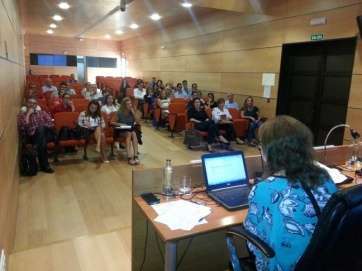 Imagen del desarrollo de las jornadas (Foto TA)