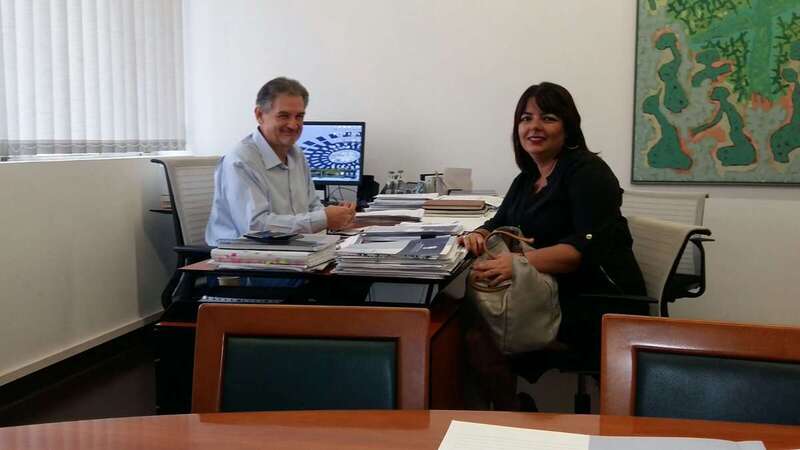 Momento de la reunión (Foto TA)