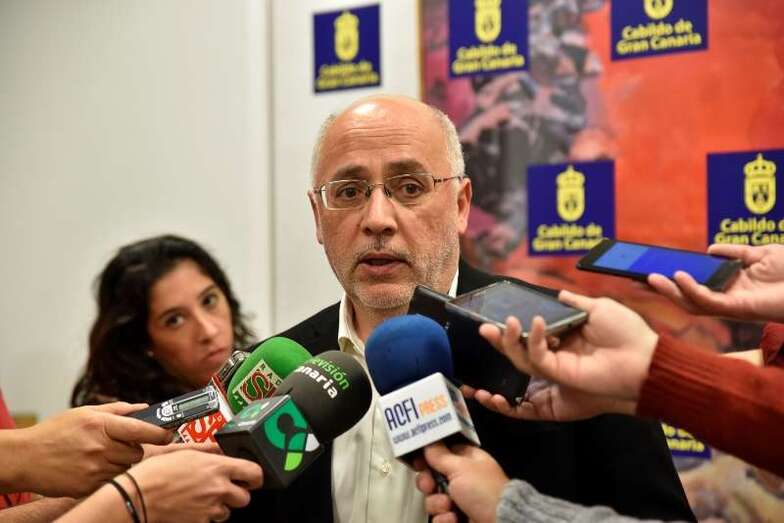 Antonio Morales Méndez, presidente del Cabildo de Gran Canaria (Foto TA)