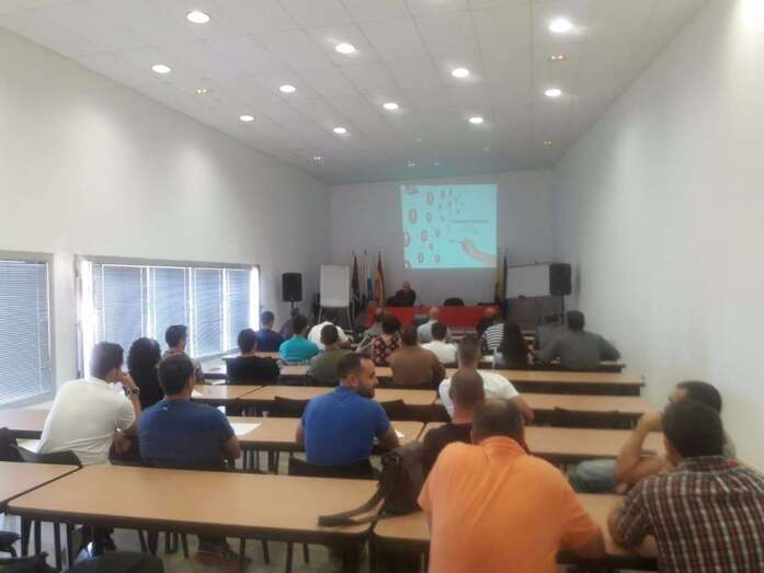Imagen de la inauguración del curso este viernes en La Garita (Foto TA)