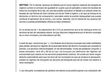 Sentencia del TSJC sobre el área sensible de Gando (Foto TA)