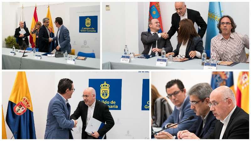 El Cabildo convocó este lunes una reunión de alcaldes y diputados regionales por Gran Canaria para tratar el reparto del FDCAN (Foto TA)