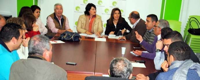 Imagen de archivo de una ejecutiva de Nueva Canarias (Foto TA)