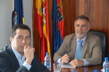 Alejandro Ramos (i) y Ángel Víctor Torres (d), en una imagen de archivo (Foto TA)