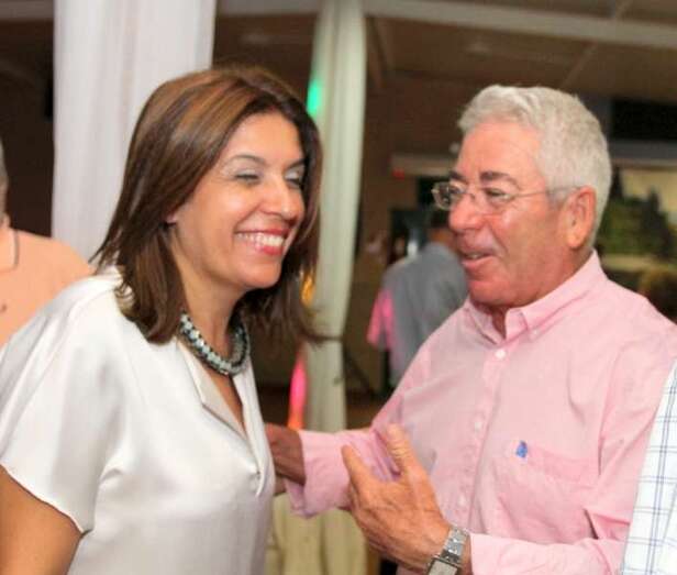 Francisco Santiago y Carmen Hernández, en una imagen de archivo (Foto TA)