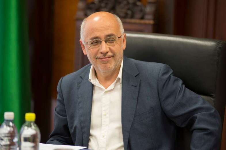 Antonio Morales, presidente del Cabildo de Gran Canaria (Foto TA)