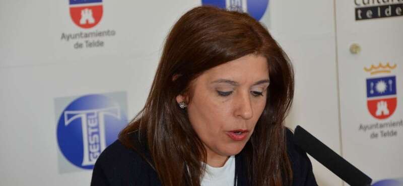 La alcaldesa de Telde, Carmen Hernández (Foto TA)