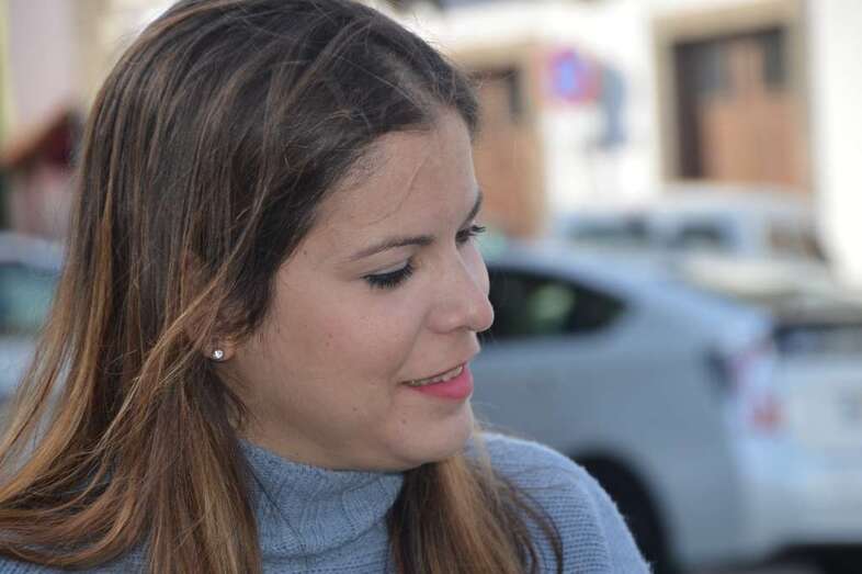 Carmen Vega, secretaria de los Jóvenes Nacionalistas de CC de Telde (Foto TA)