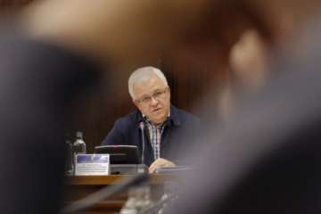 Asamblea de Alcaldes de Gran Canariam hoy lunes en el Cabildo (Foto TA)