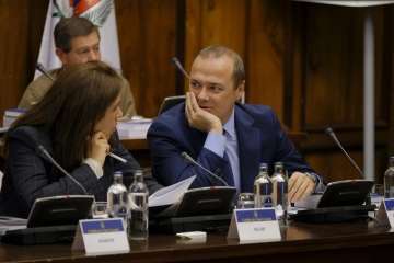 Asamblea de Alcaldes de Gran Canariam hoy lunes en el Cabildo (Foto TA)