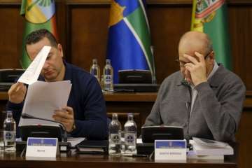 Asamblea de Alcaldes de Gran Canariam hoy lunes en el Cabildo (Foto TA)