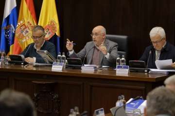 Asamblea de Alcaldes de Gran Canariam hoy lunes en el Cabildo (Foto TA)