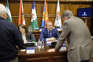 Asamblea de Alcaldes de Gran Canariam hoy lunes en el Cabildo (Foto TA)