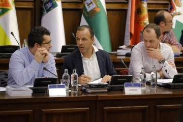 Asamblea de Alcaldes de Gran Canariam hoy lunes en el Cabildo (Foto TA)