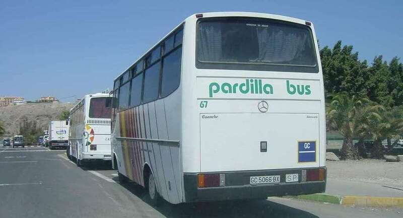 Guagua de La Pardilla Bus (Foto TA)